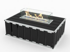 Модульный биокамин Lux Fire 600 ВБКМ-600М