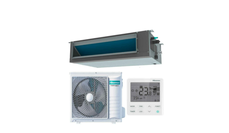 Канальная сплит-система Hisense AUD-36UX4REH8/AUW-36U4RK7 Heavy EU DC Inverter R32 Wi-Fi